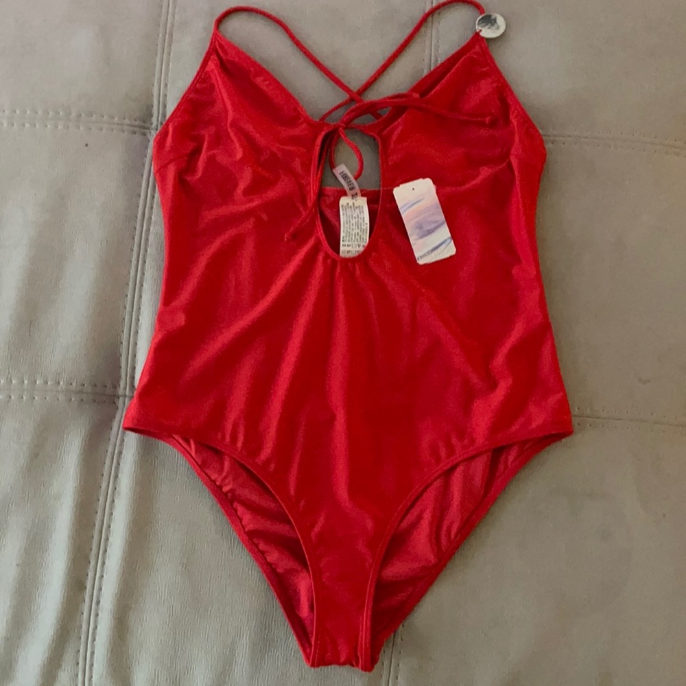 Forever 21 Swimwear One piece Red